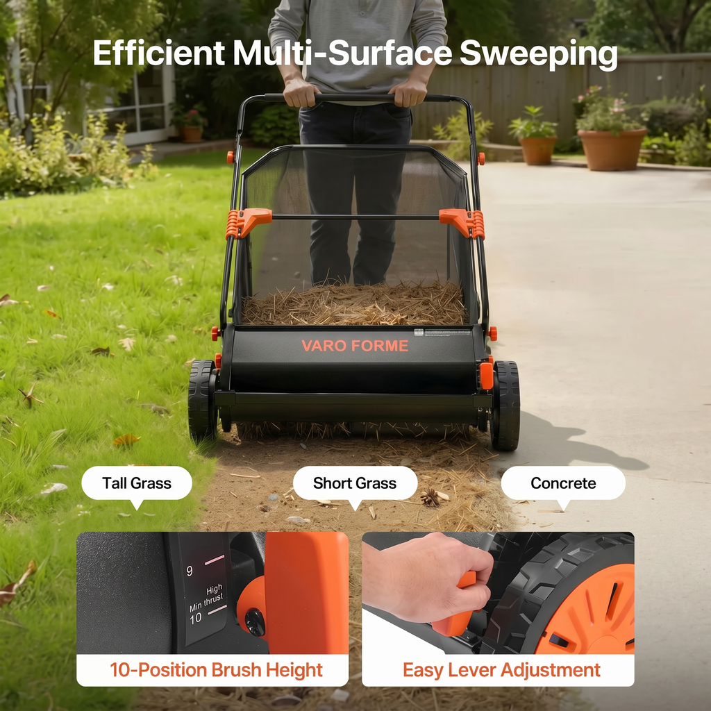 Push Lawn Sweeper